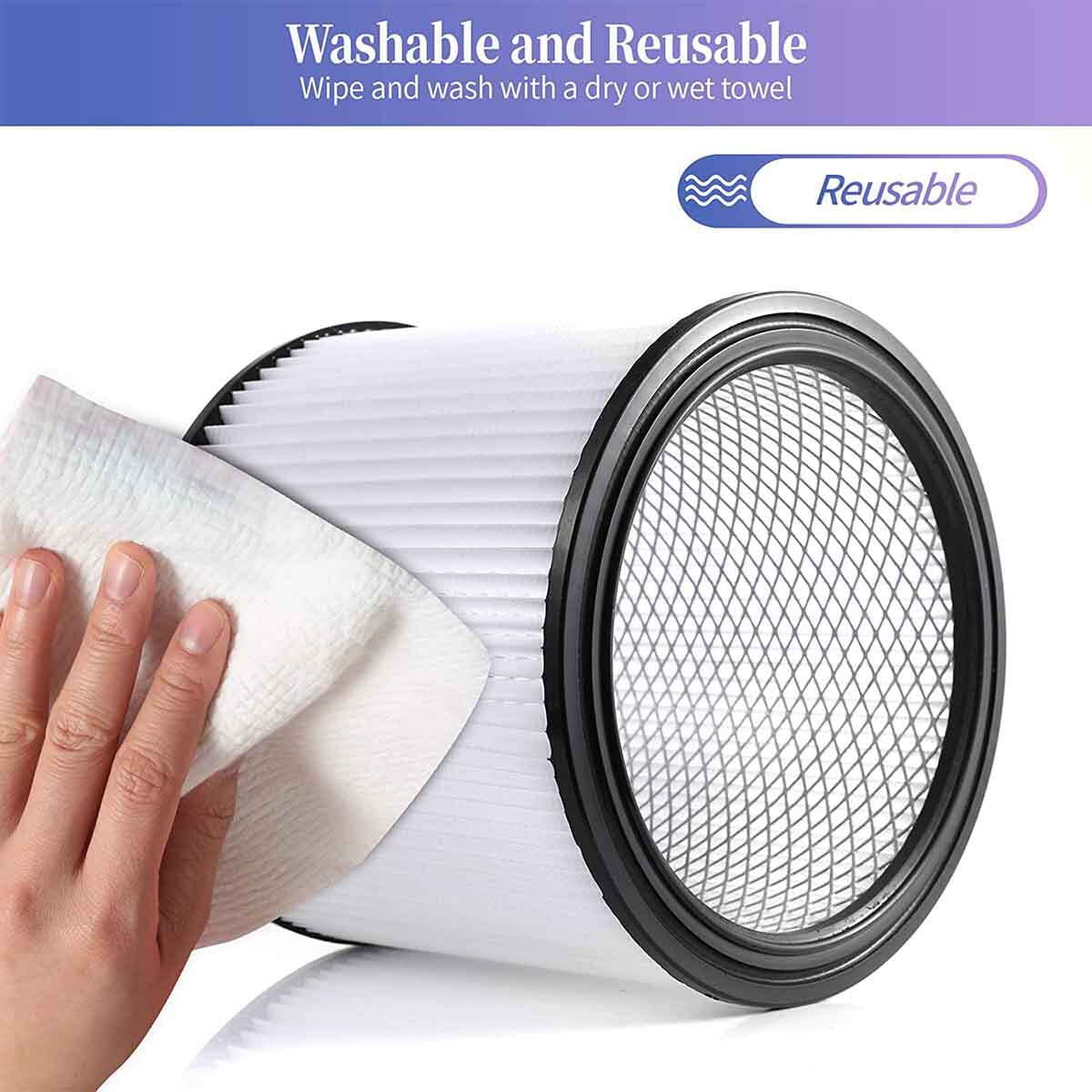 1x HEPA Filter Cartridge For Shop-Vac LB650C MSC85EM300 MSC85L450