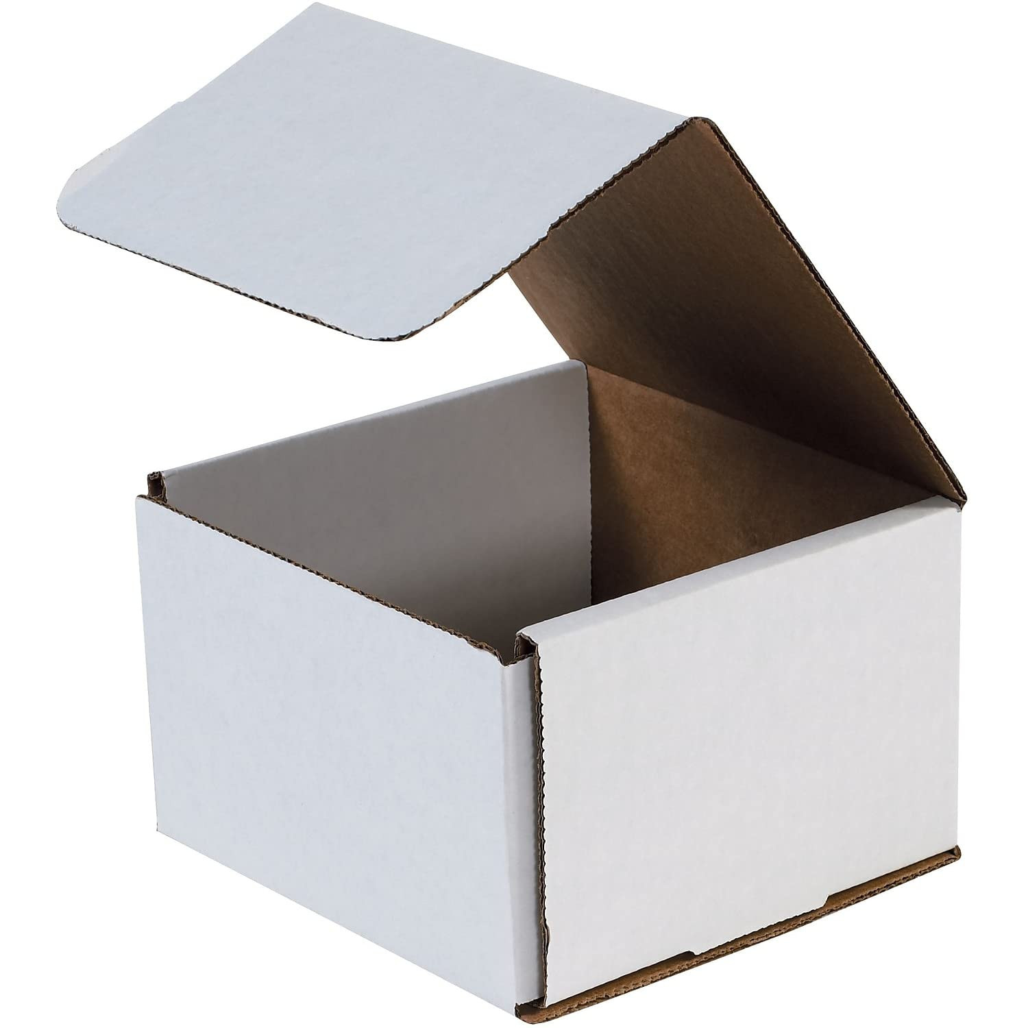 Mailer Boxes Small 6″L X 6″W X 5″H 50-Pack – Corrugated Cardboard Box for Shippi