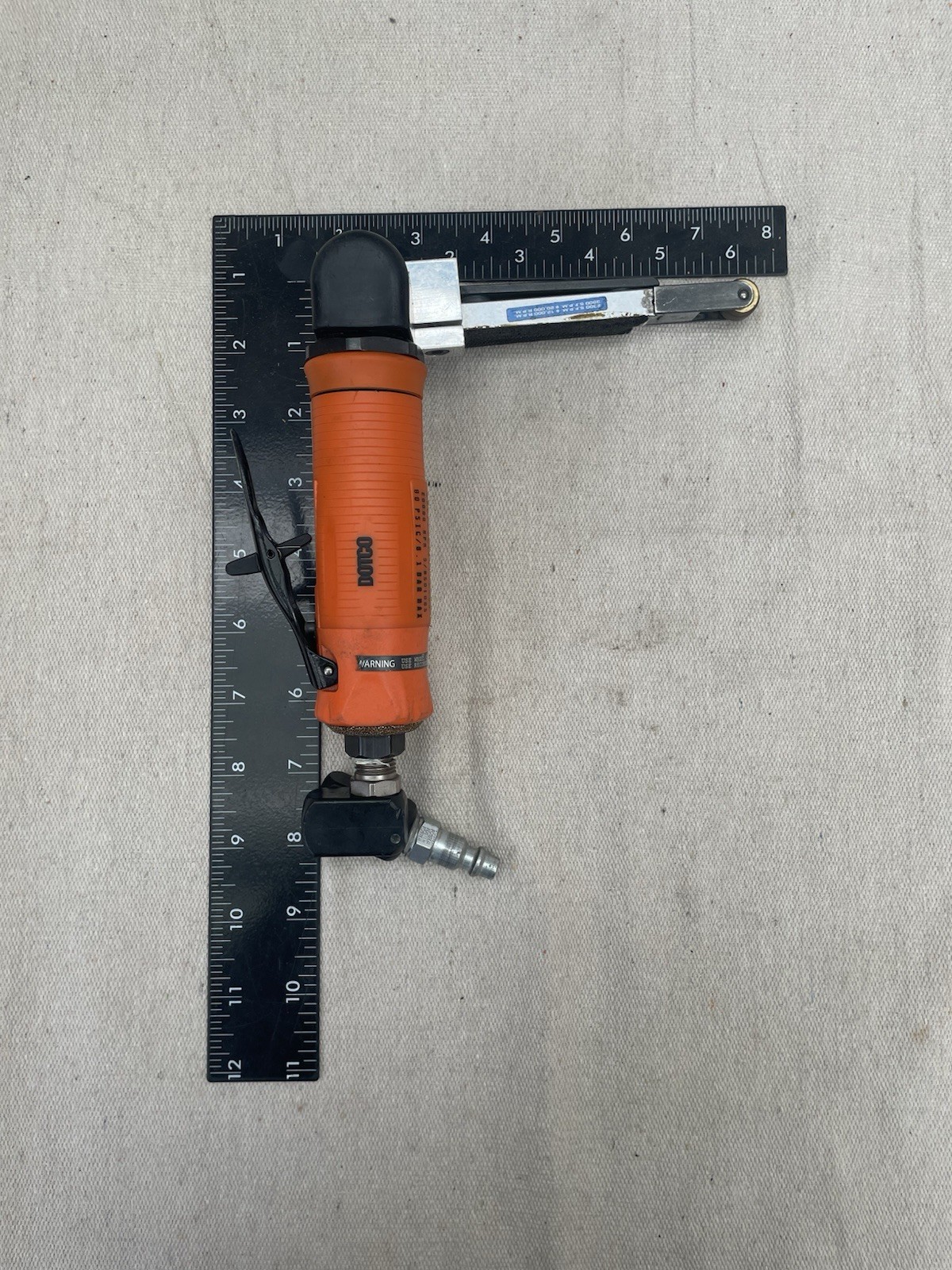 Dotco 12L1281-36B2 1/2” x 12” Pneumatic Air Belt Sander 20,000 RPM Cleco USA