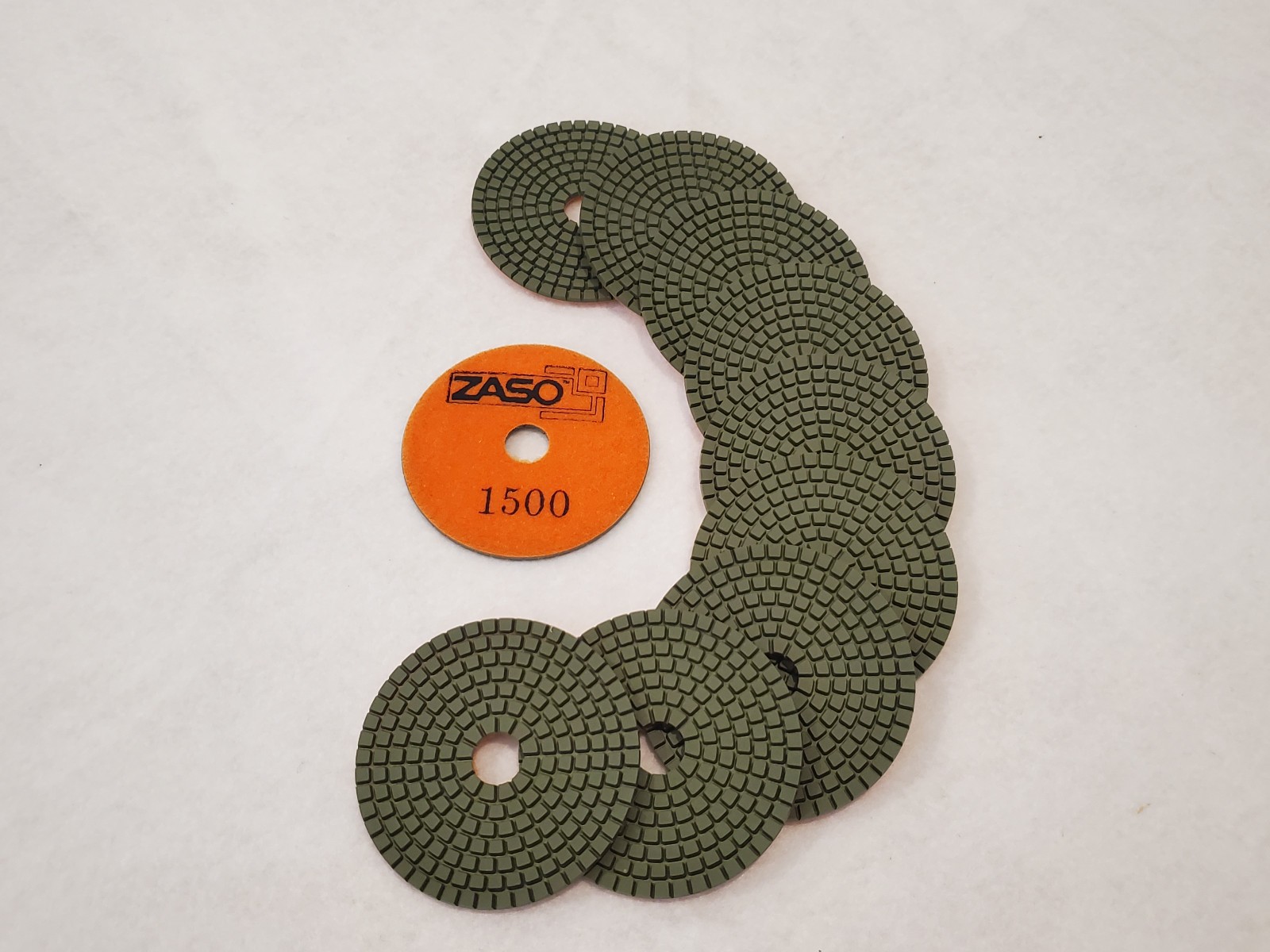 Diamond Polishing Pads Kit Wet/Dry for Granite Marble Stone – 4″ – YOU PICK