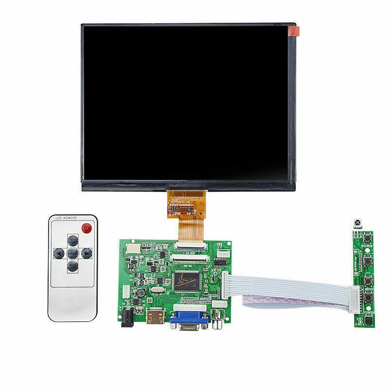 Control Driver Board 8″inch HE080IA-01D 1024*768 IPS high-definition LCD Display