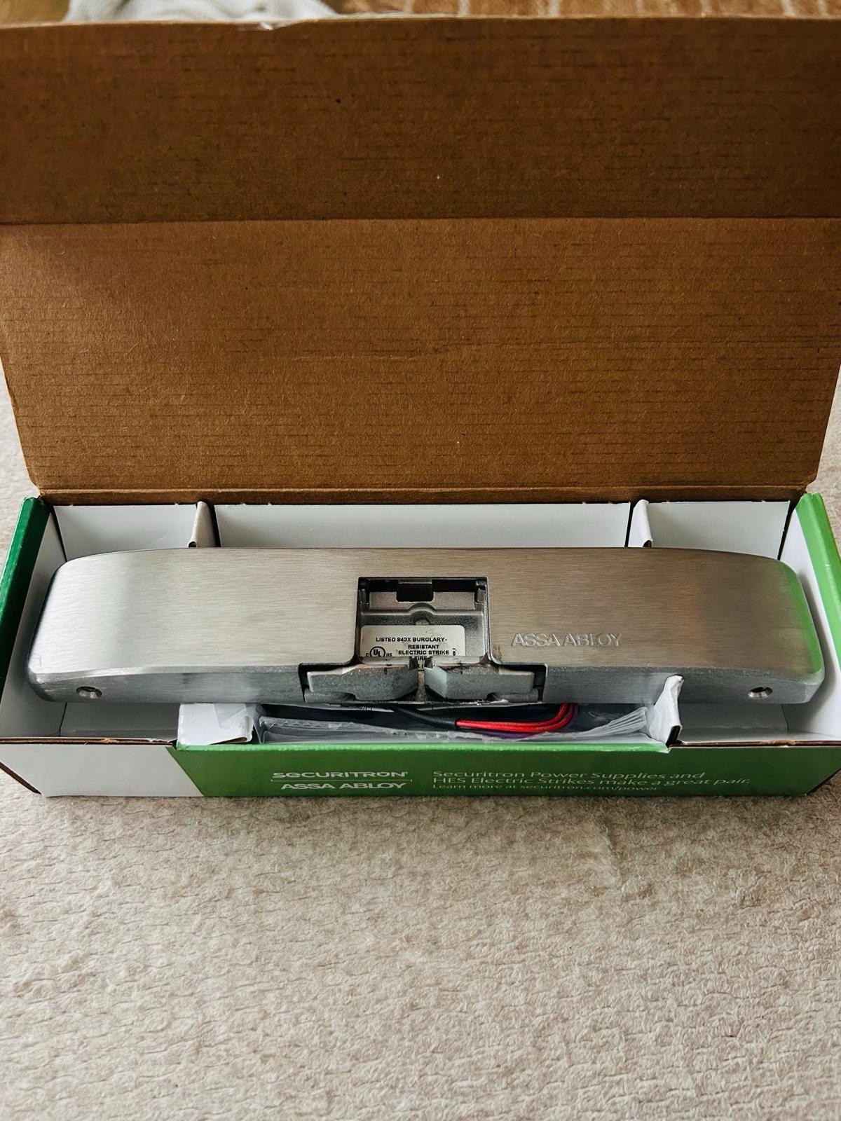 HES 9600 Surfaced Mounted Electric Strike ASSA ABLOY 3/4” Rim Exit