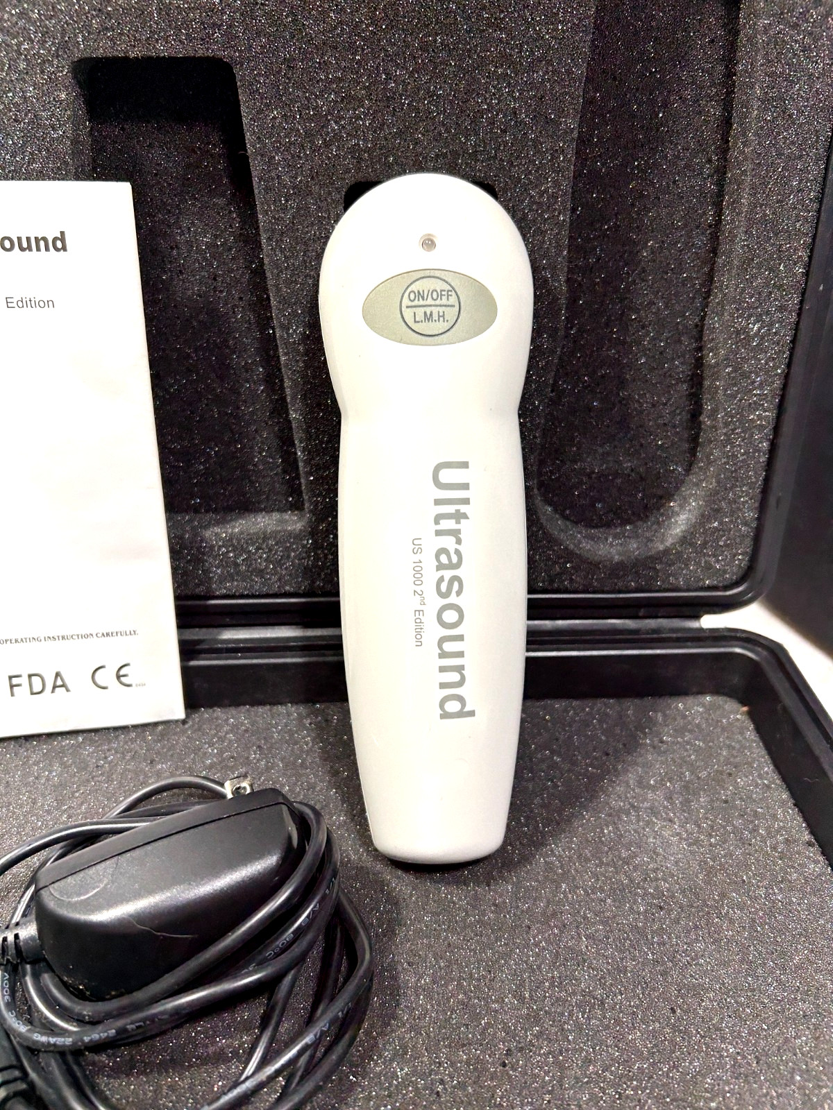 US 1000 2nd Edition Medical Portable Ultrasound Therapy Device Kit