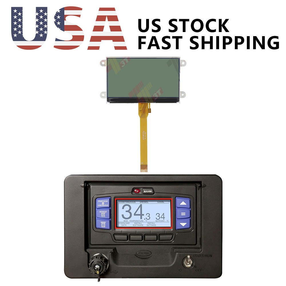 Display for Carrier Transicold X4 7500 7300 X3 2500 Vector 8500 8600MT