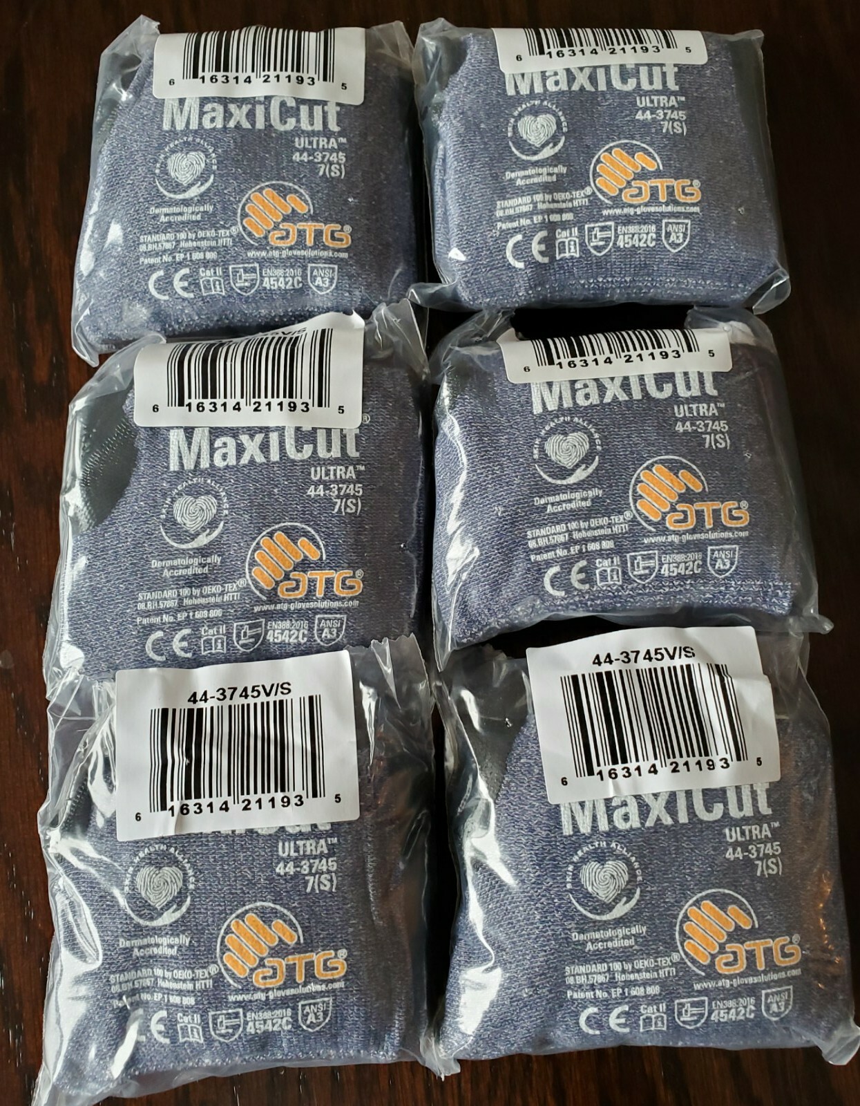 MAXICUT ULTRA 44-3745V/S 7 ( 6 PAIRS) NEW UNUSED BY ATG FREE USPS SHIPPING