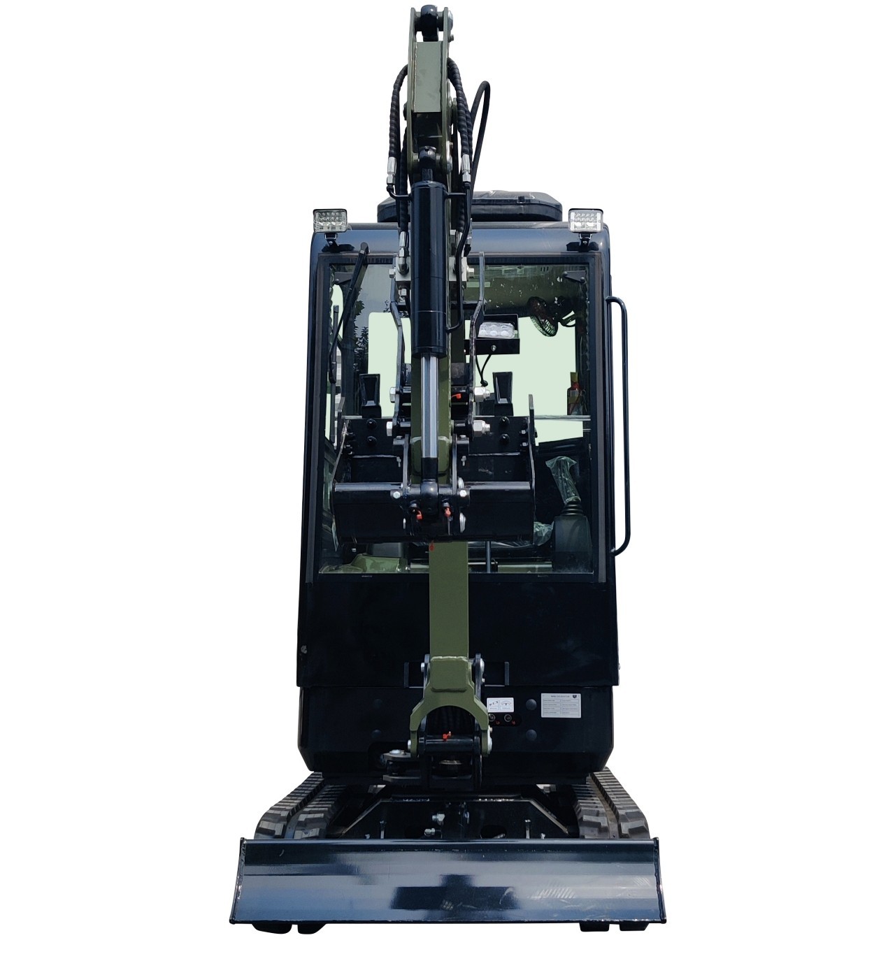 TYPHON Terror XVIII Prestige 2 Ton Mini Excavator AC/Heater cabin 13 Attachments