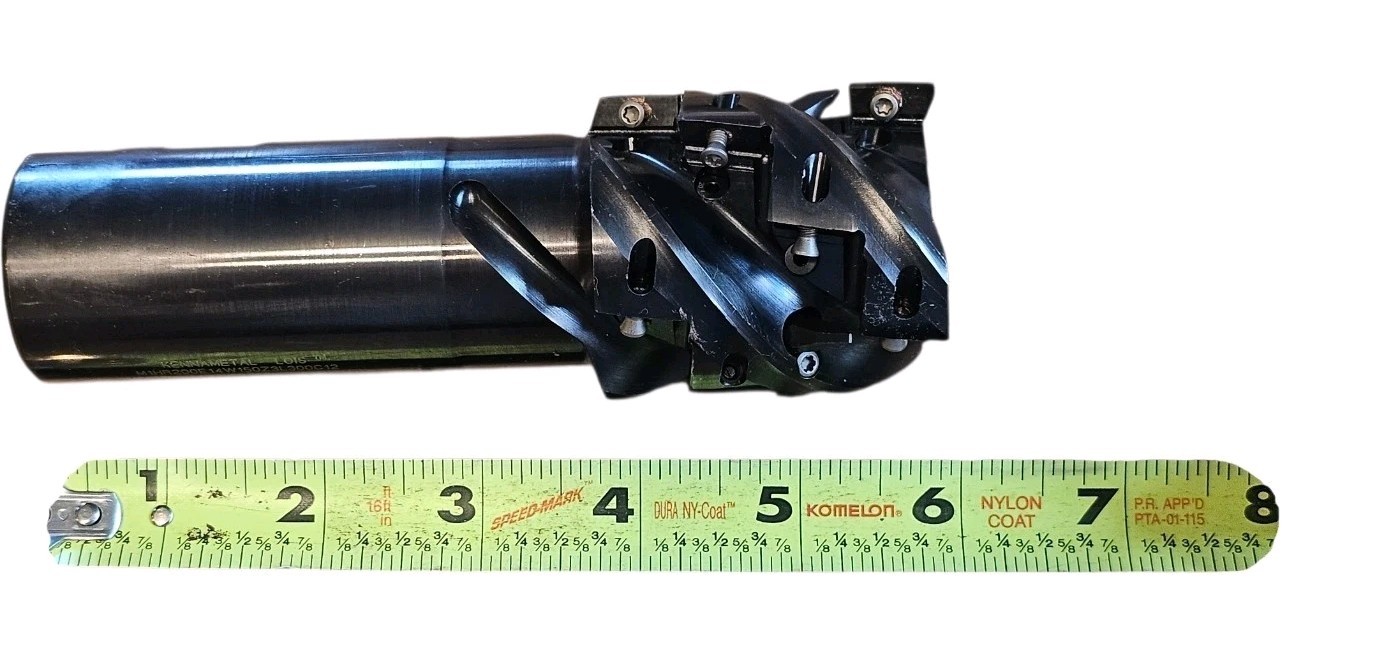 Kennametal | M1HR200E14W150Z3L300C12 | Helical End Mill | 2″ Dia | 1.5″ Shank |