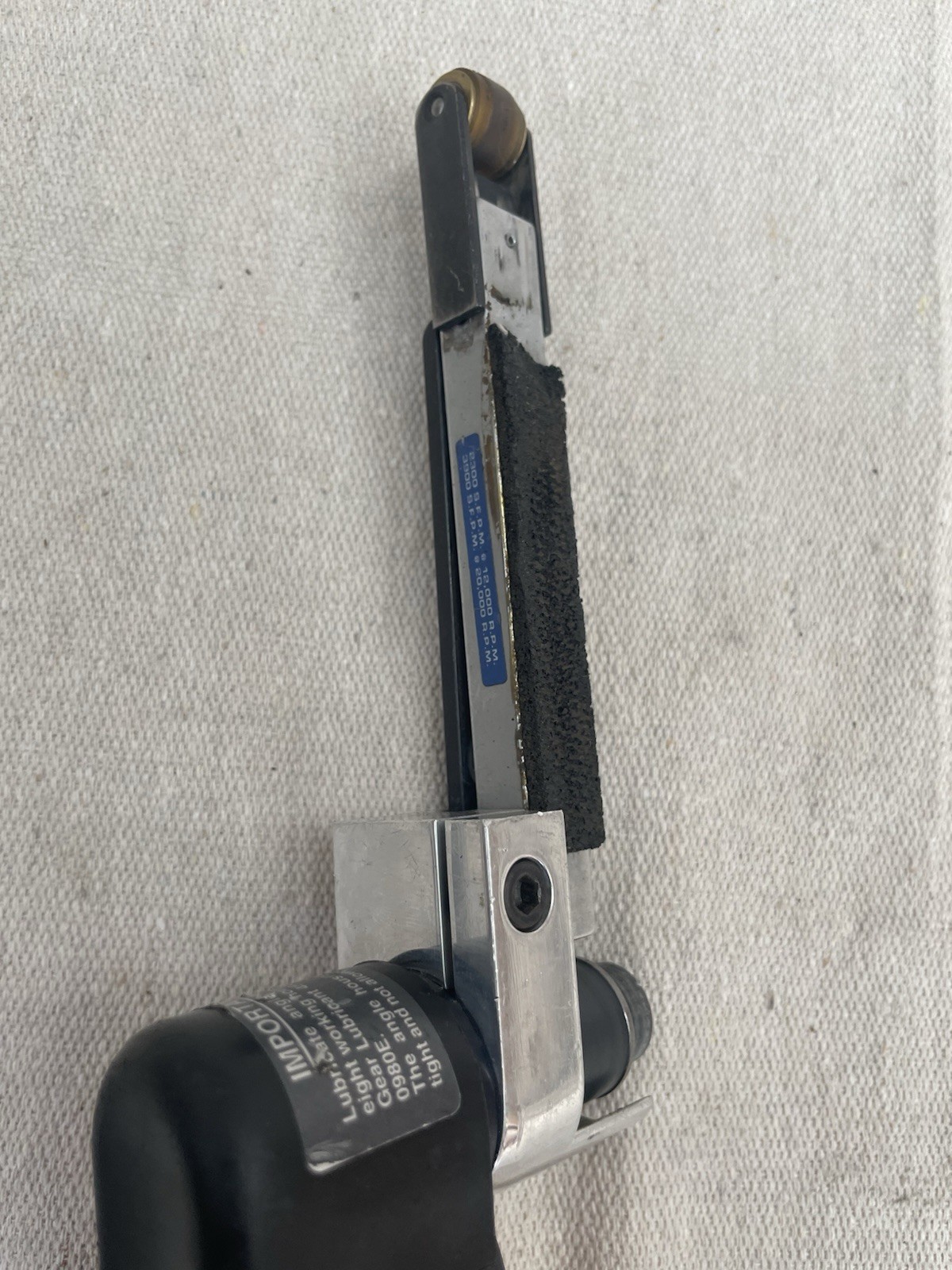 Dotco 12L1281-36B2 1/2” x 12” Pneumatic Air Belt Sander 20,000 RPM Cleco USA