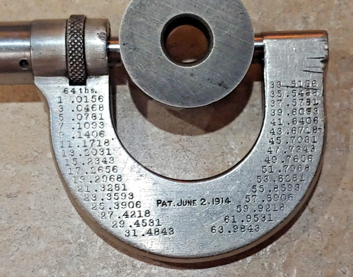 2- L.S. Starrett Micrometers No. 2 & 3, 0-1″ and 1″-2″ Wood box w/standard USA