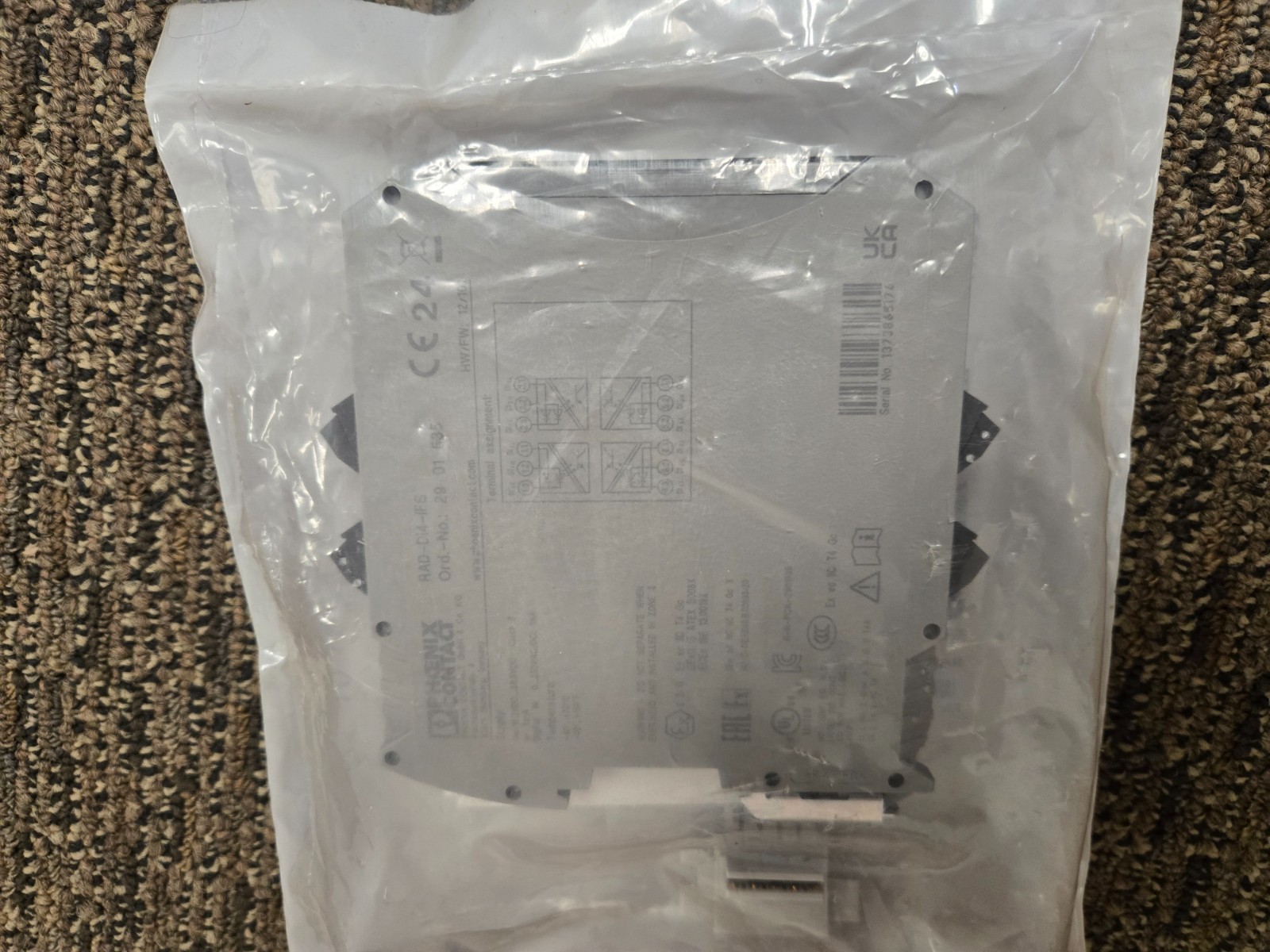 PHOENIX CONTACT RAD-DI4-IFS I/O EXTENSION MODULE 2901535