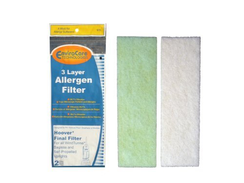 EnviroCare Premium Replacement 3 layer Final Vacuum Cleaner Filters made to f…