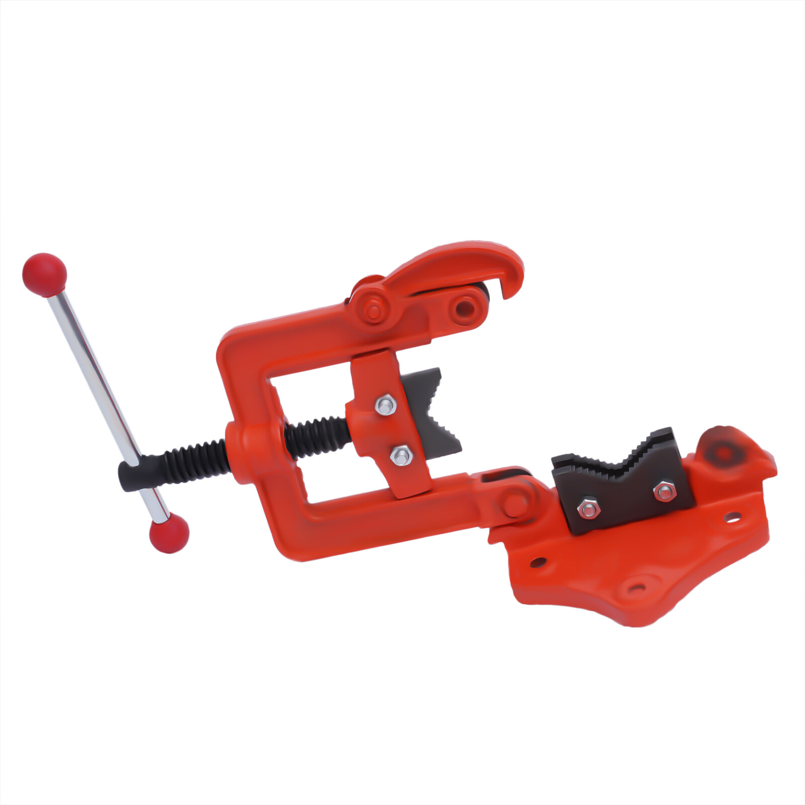 Plastic Pipe Threader W/5 Stock Dies Ratchet Handle Pluming Gas Tools Handheld