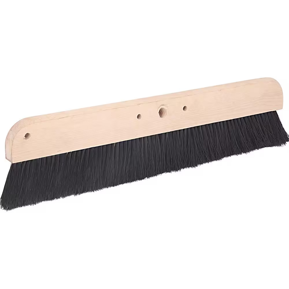 NEW 24 in Concrete Broom Sturdy Design for Precise and Smooth Surface Finishing