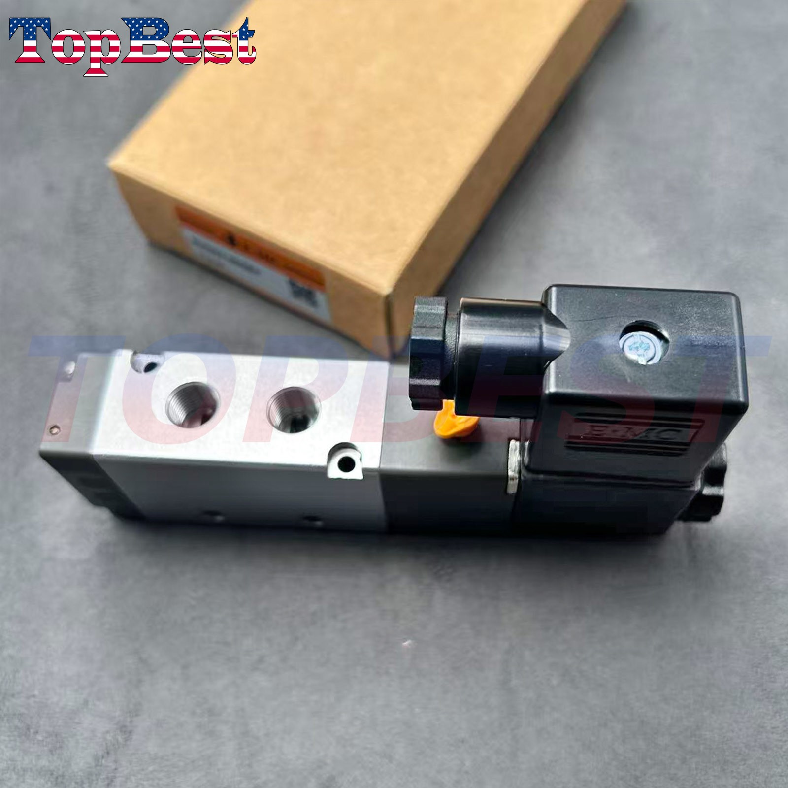 1PCS New DC24V Solenoid Valve for EMC RV5221-06Q 3w 0.15-0.8MPa