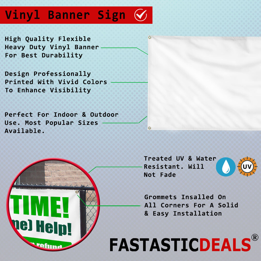 Vinyl Banner Multiple Sizes Fruit Smoothies Advertising Printing B Outdoor