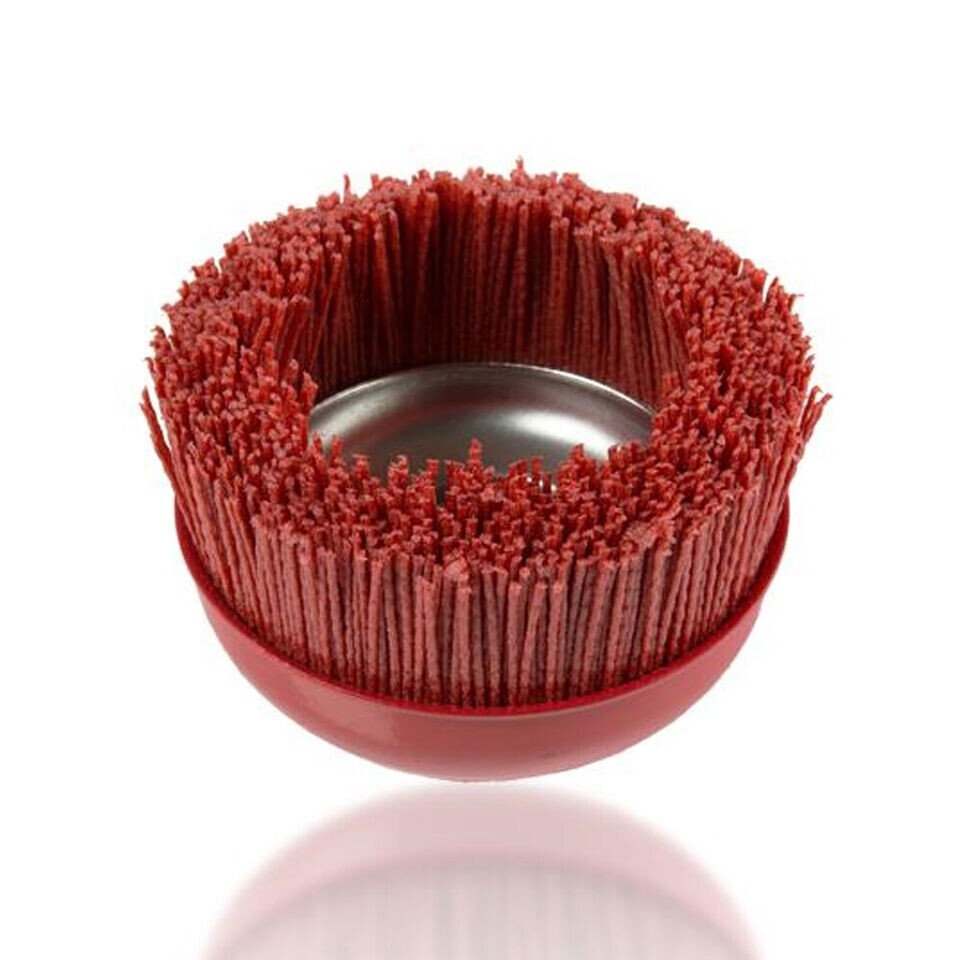 5 Inch Nylon Bristle Cup Brush Grinder Attachment Easy Surface Cleaning
