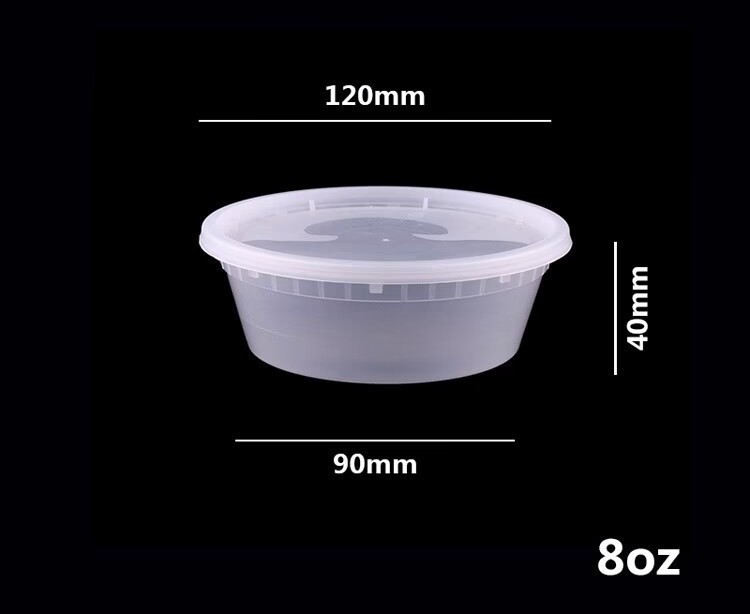 Disposable soup cup Thickened seal anti-spill high temperature resistant & lid