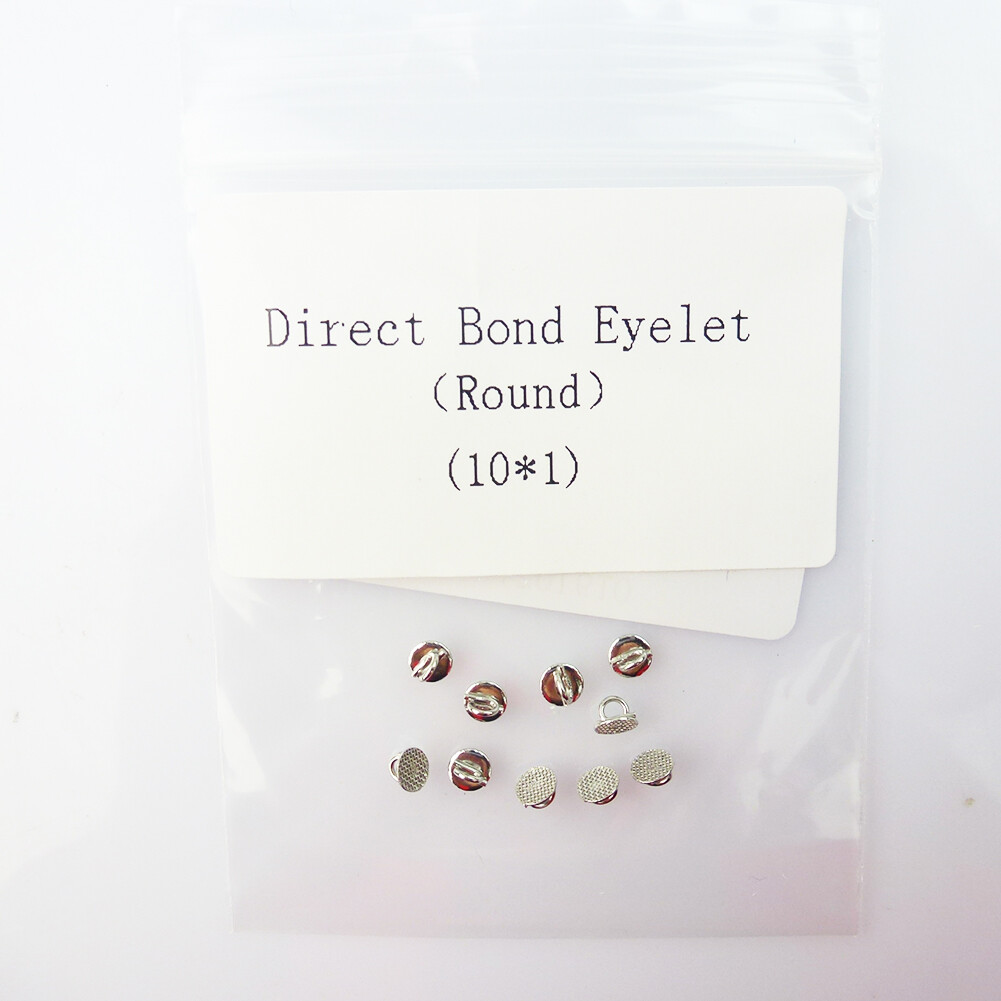 10pcs/pack Dental Orthodontic Lingual Button Stainless Steel For Teeth Treatment