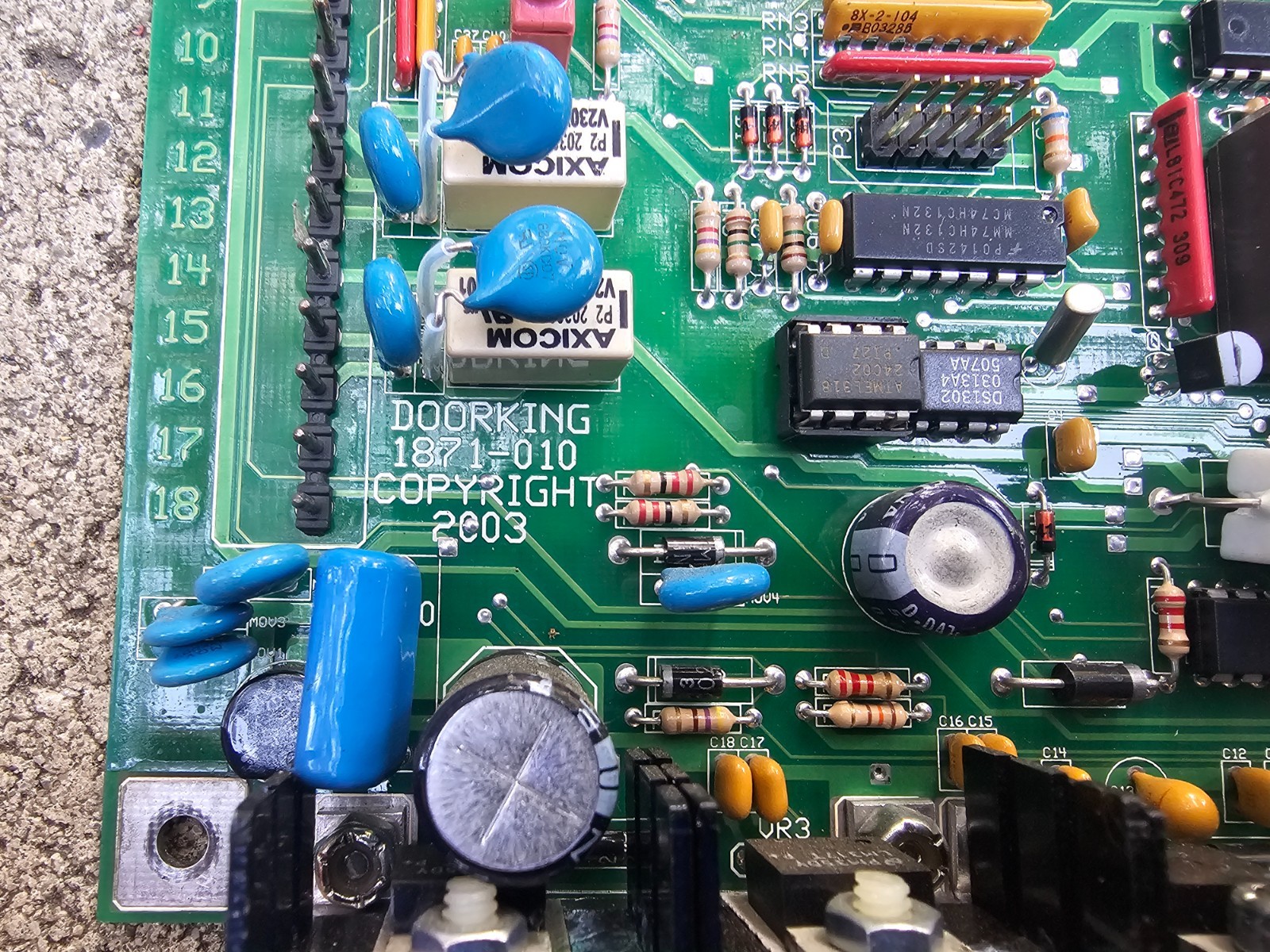 DKS Doorking 1871-010 Circuit Board – UNTESTED – See the Description / Pictures