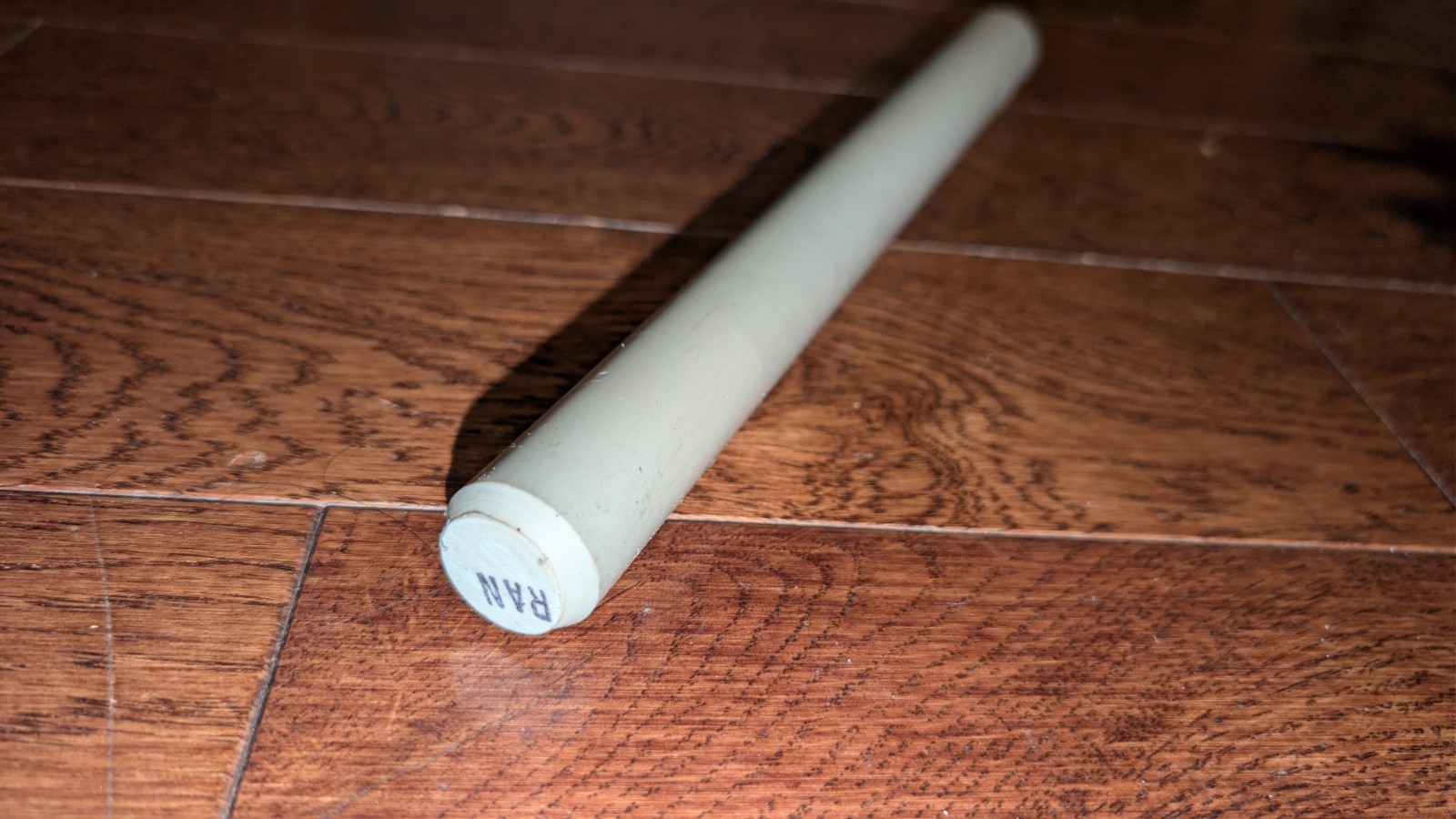 peek rod, 1.25″ diameter, 10 inch length