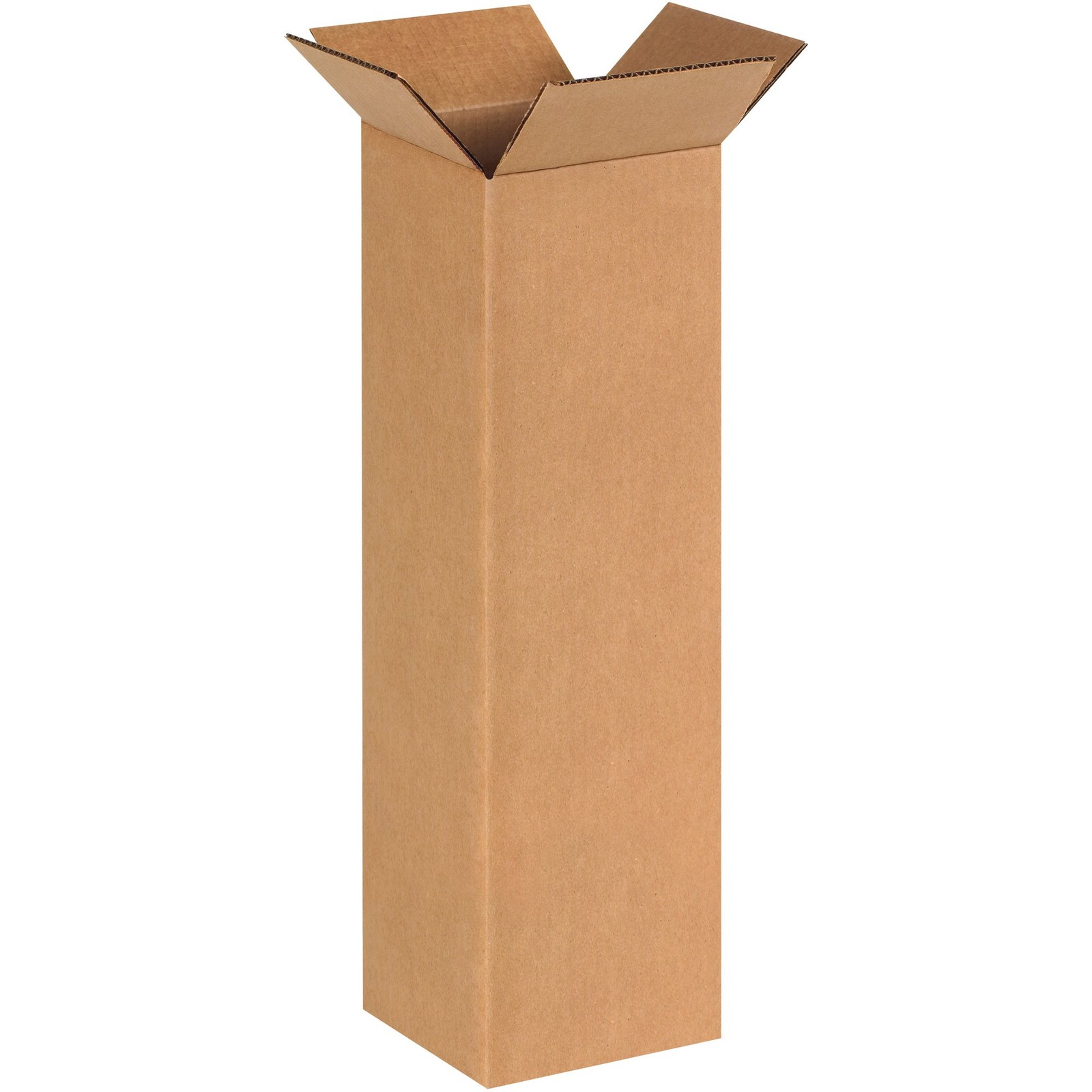 PARTNERS BRAND 6x6x20 Tall Corrugated Boxes, Tall, 6L x 6W x 20H, Pack of 25 | S