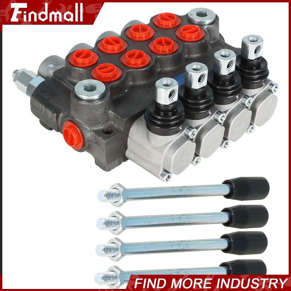 Hydraulic Directional Control Valve 11gpm, Double Acting Cylinder Spool 4 Spool
