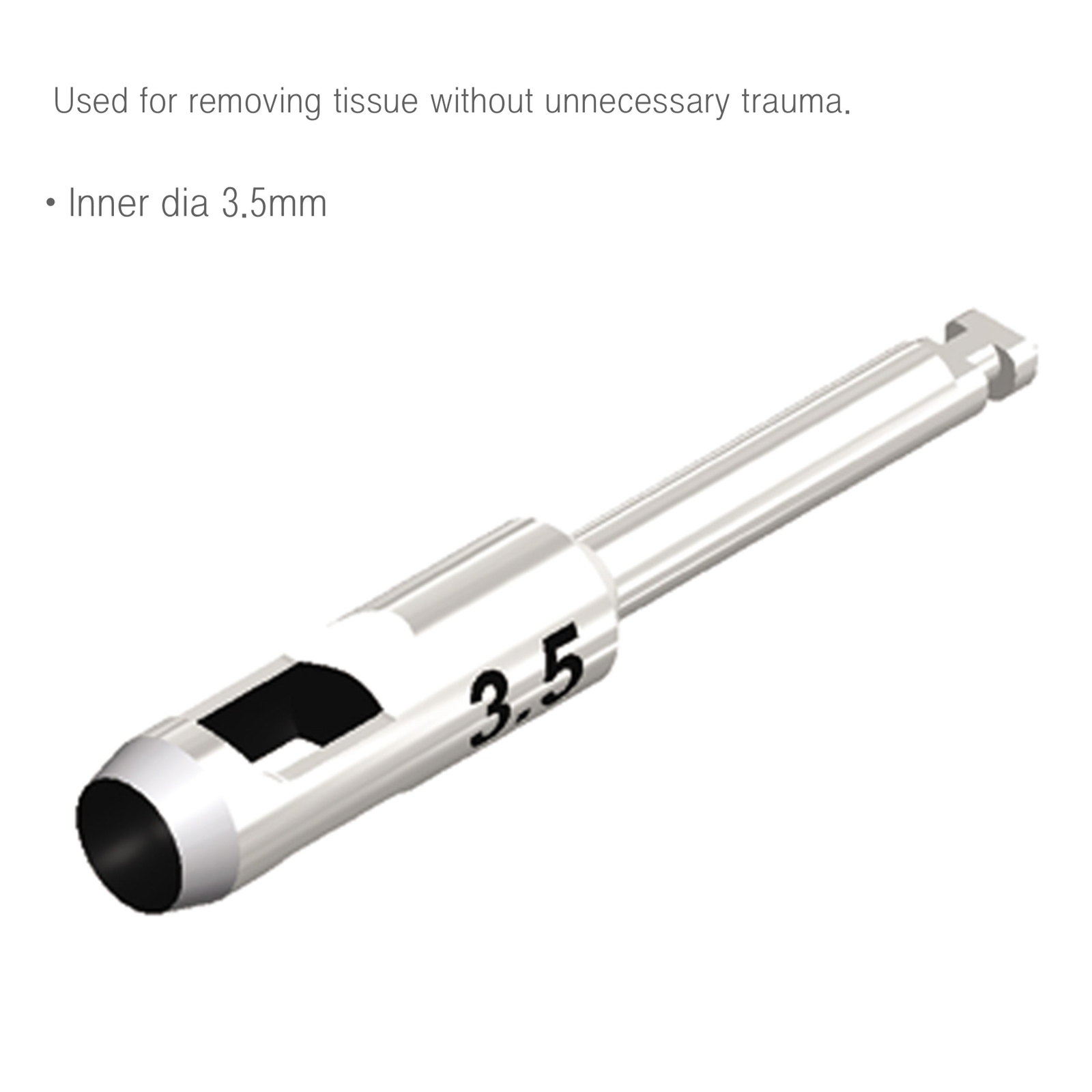 Dental Implant Tissue Punch 3.5mm Dia. Osung -TP35 (#1216)