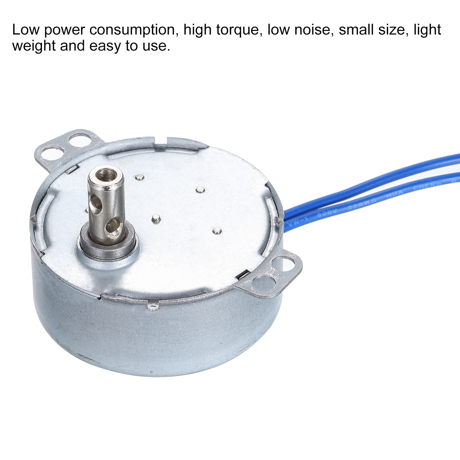 TYC-50 Small Synchronous Motor 100-127V AC 10-12RPM Shaft CW/CCW 4W 2kgf.cm