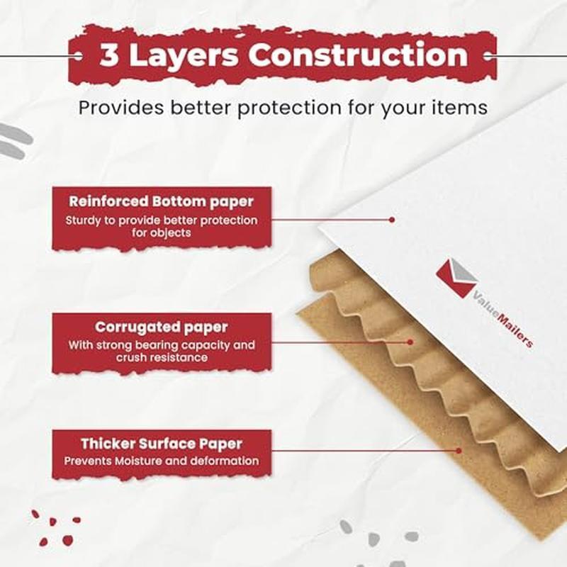 100 LP Record Mailers Cardboard Shipping Boxes Multi-Depth Holds 1-4 Albums New