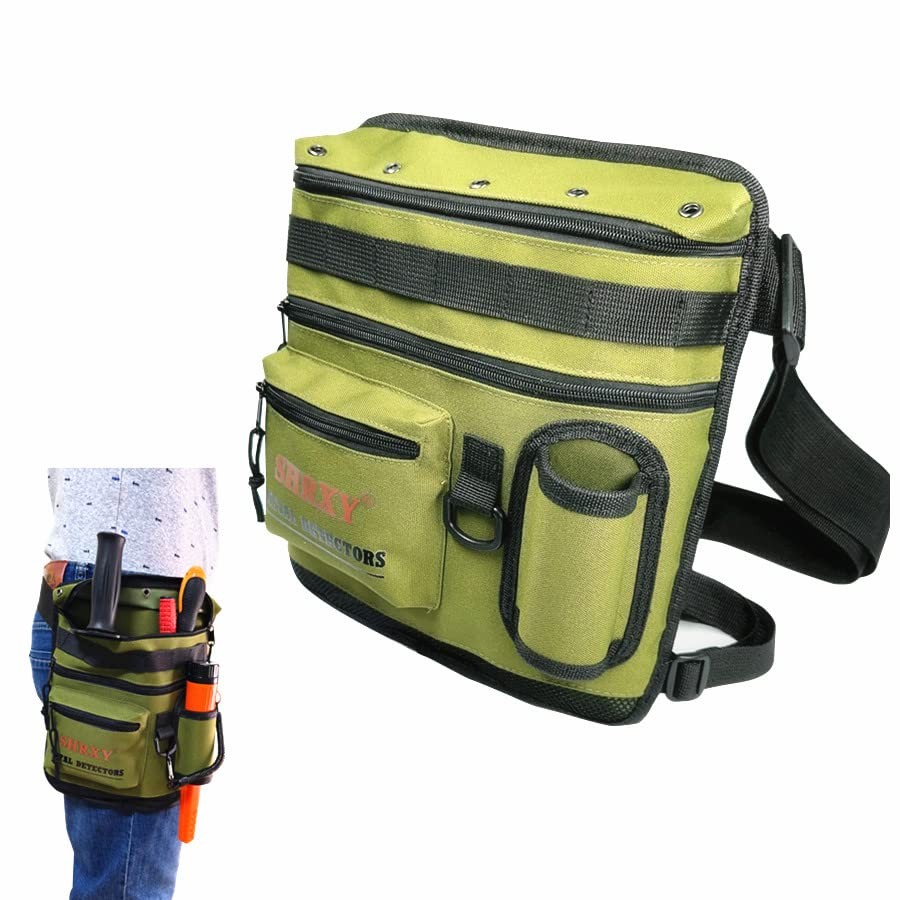 Metal Detecting Finds Bag Waist Digger Pouch Tools Bag for PinPointer Garrett…