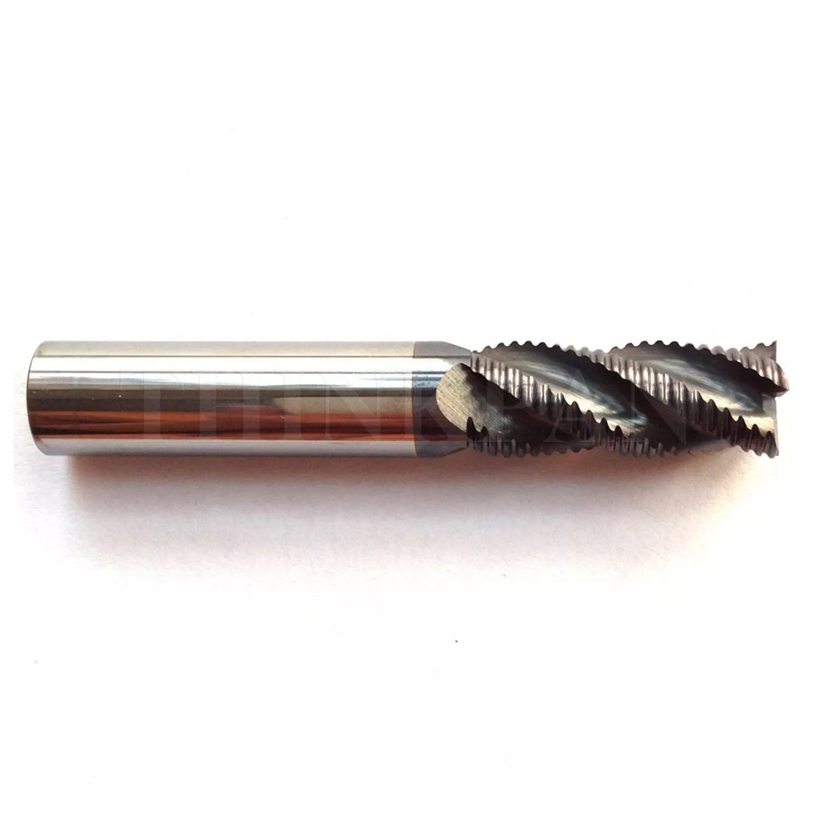 5Pcs 4 Flute Solid Carbide 1/2″ x 1-1/4″ x 3″ Roughing End Mills -ALCrSiN Coated