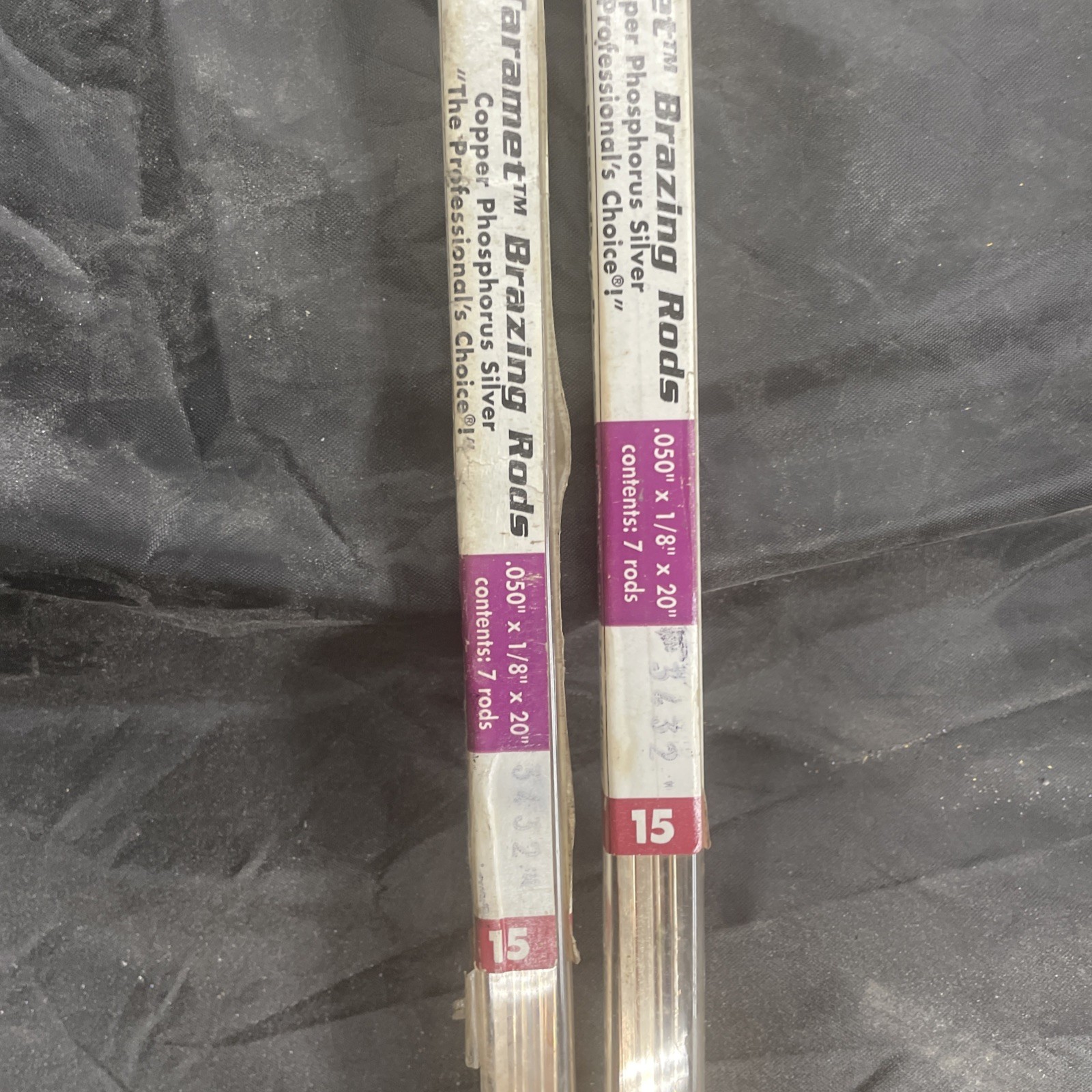 Silver Brazing Alloy Sticks, 15% Silver, 7 Pack ;; quantity of two