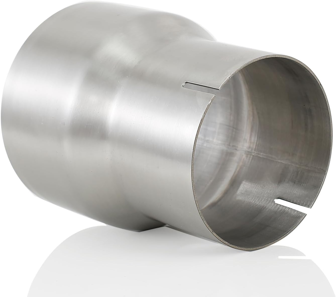 Universal T304 Stainless ID 4 inch to OD 5 inch Exhaust Adapter Reducer