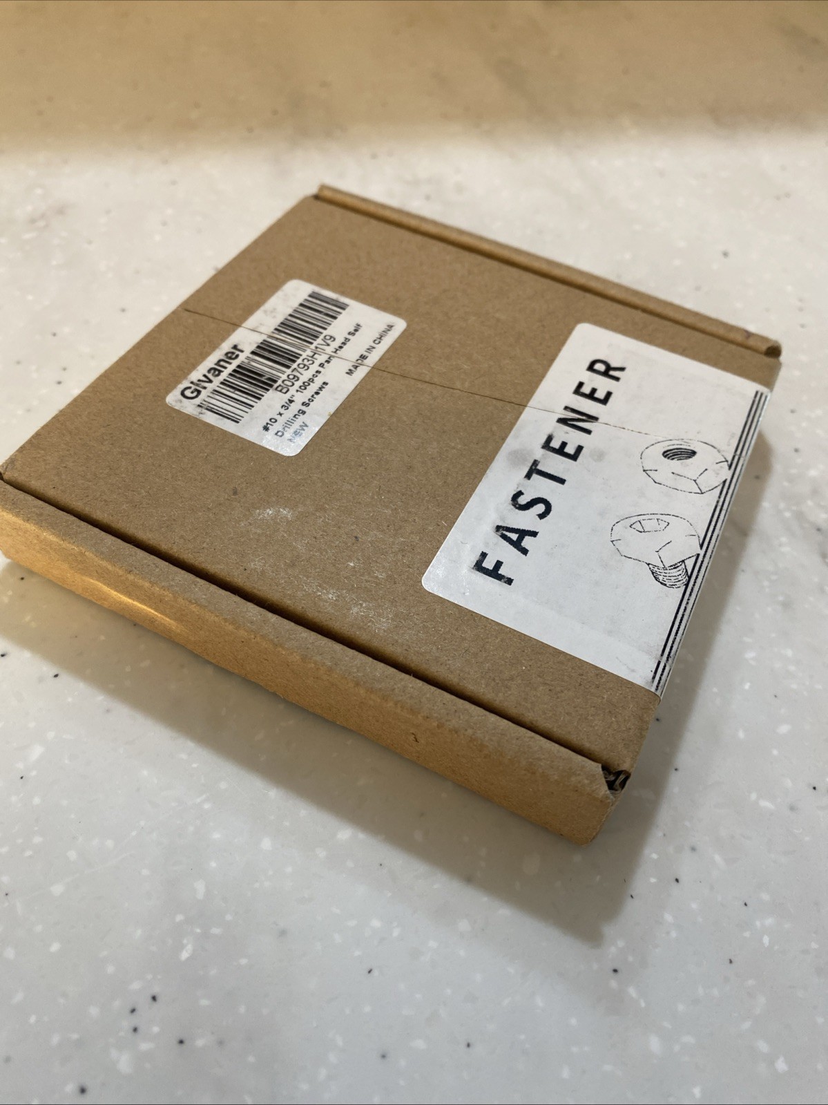 GLVANER #10 x 3/4″ Pan Head Self Drilling Screws FASTENER Qty 100 BRAND NEW
