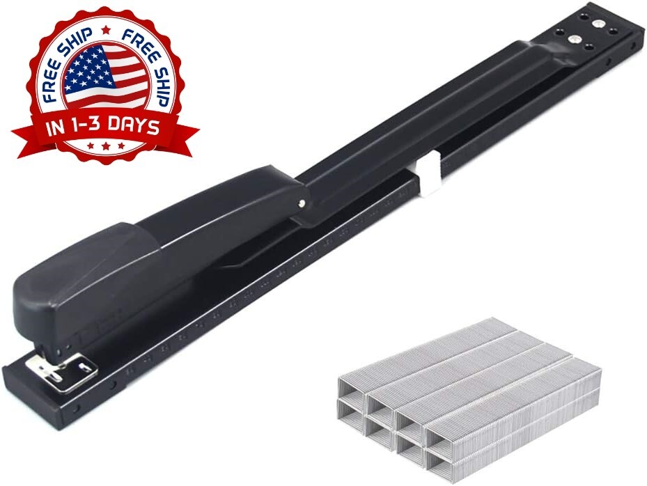 Grapadora De Escritorio Con Resorte Bostitch Inpower, Color Negro De 50 Hojas US