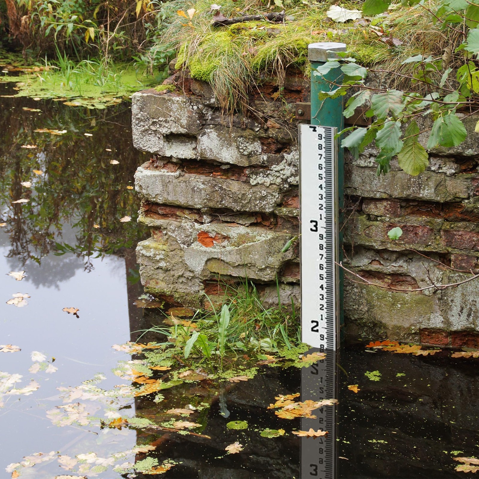 4 Wide Stream Gauge Heavy Duty Staff Gauge All Weather Gauge Water Depth Gauge