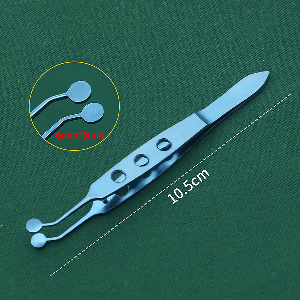 Meibomian Gland Expressor Forceps Tweezer Clip for Palpebral Gland Massage USAA