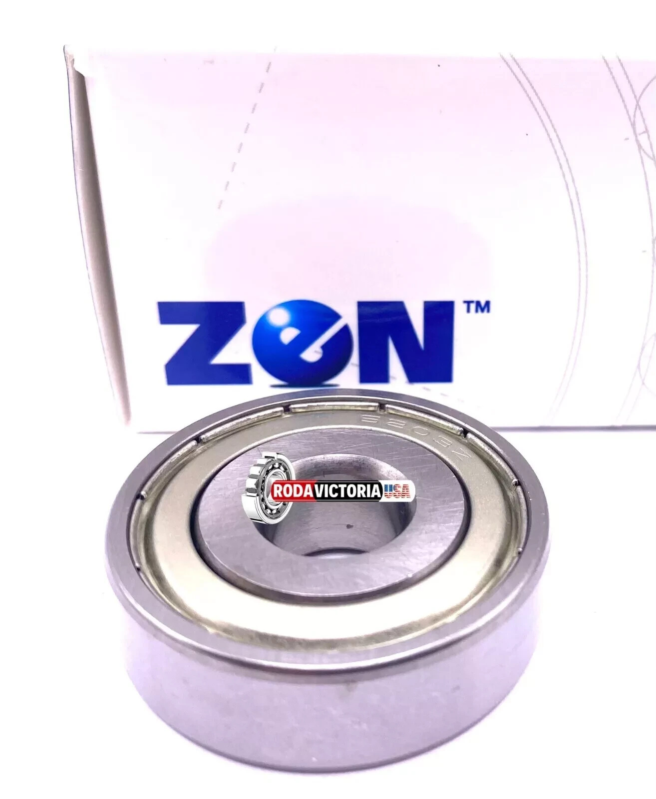 ZEN 6203 ZZ 1/2 Special Bore, Ball Bearing, Metal Shielded 12.7x40x12 mm