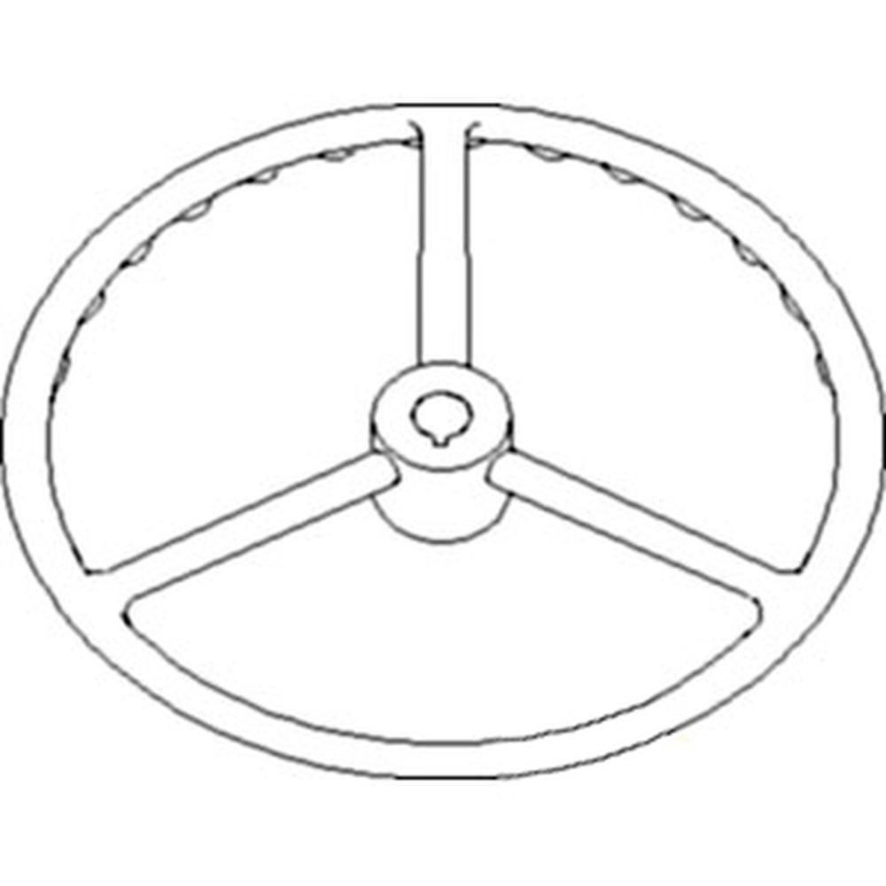 Restoration Quality Steering Wheel Fits FARMALL A B C Super Fits Cub Loboy