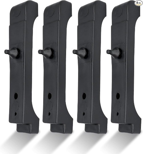 4 Pcs Kit Rubber Radiator Insulator Pads, 4 Core Radiator Model: 4012-326-682S