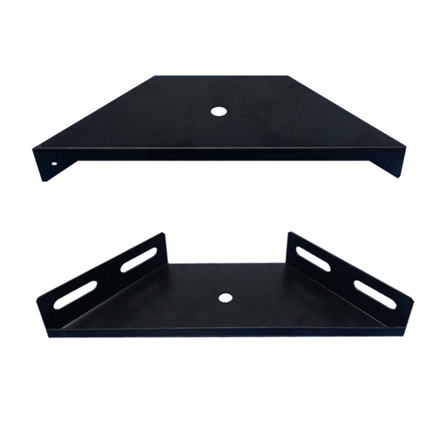 Corner Brace Bracket, 2 PCS Corner Bracket Brace Plate Trapezoid Flange Angle…