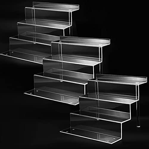 Clear Acrylic Display Riser for Funko POP, Perfume, Makeup Organizer and Pokemon
