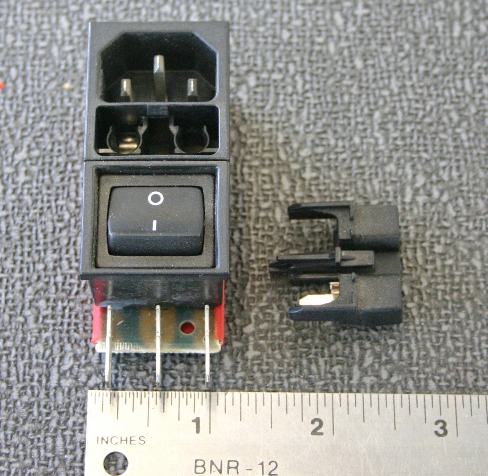 Schurter Felcom 64 Series 6424.0153 Power Entry Module with IEC320-C14 Jack NOS