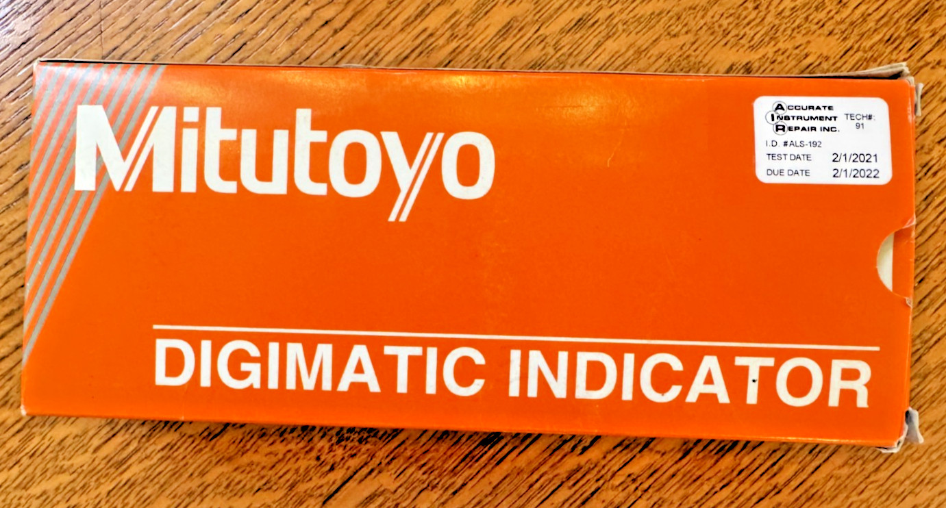 Mitutoyo 543-472B Absolute Digimatic Indicator Gage 0-1″ 25.4mm .00005″