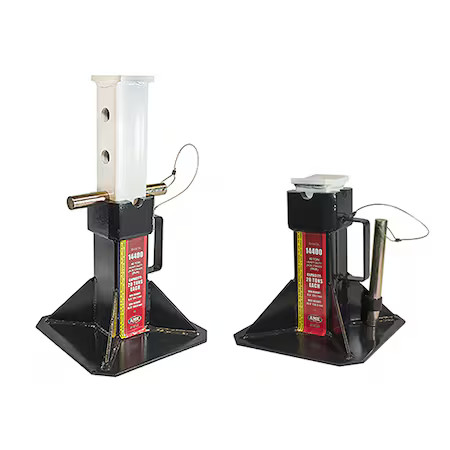 Titan 14400 Ack Stand, 40 Ton Load Capacity Pair, 19 7/8 In Max Extended Ht, 1