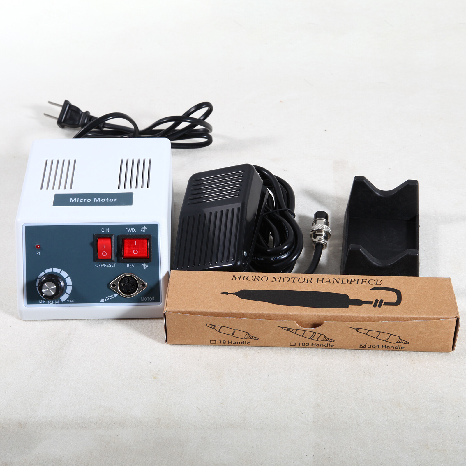 Dental Lab Marathon Electric Micromotor Polishing Motor+ 35K rpm Handpiece