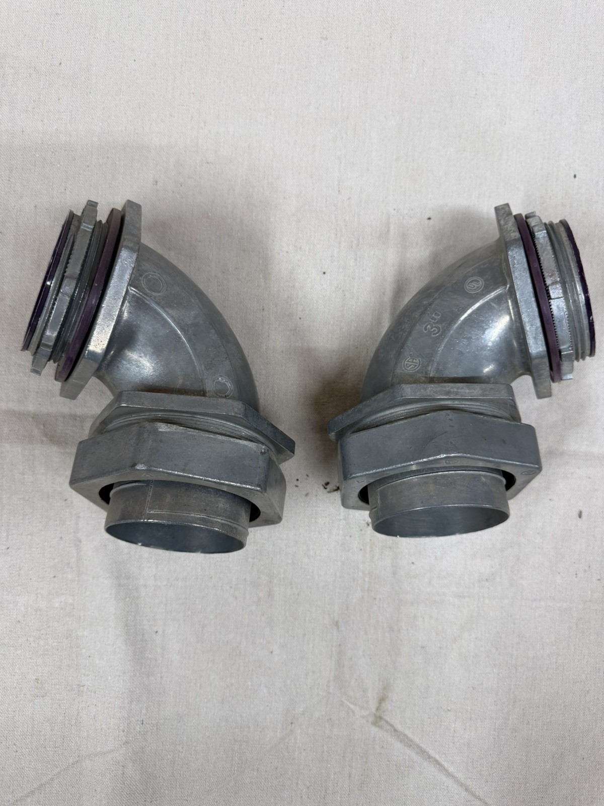 3″ 90 Degree Liquid Tight Connector Set of 2