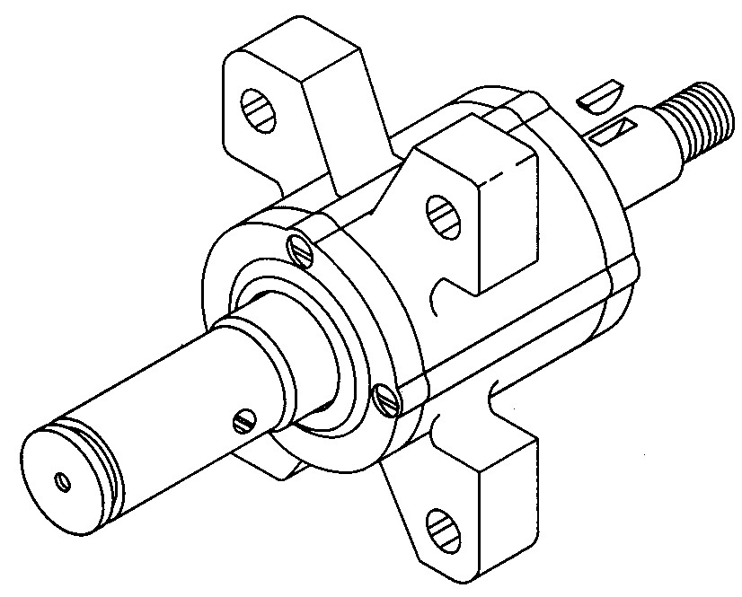 Bearing and Shaft Hub Assembly Complete, Lower fitting Hobart Saw 5216. Repl…
