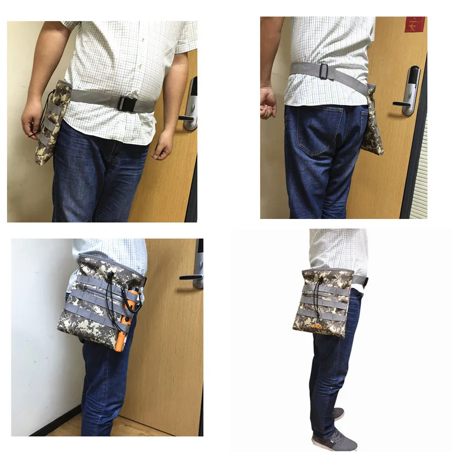 Metal Detector Finds Bag Digger’s Pouch Belt Pouch Gold Nugget Bags Camo