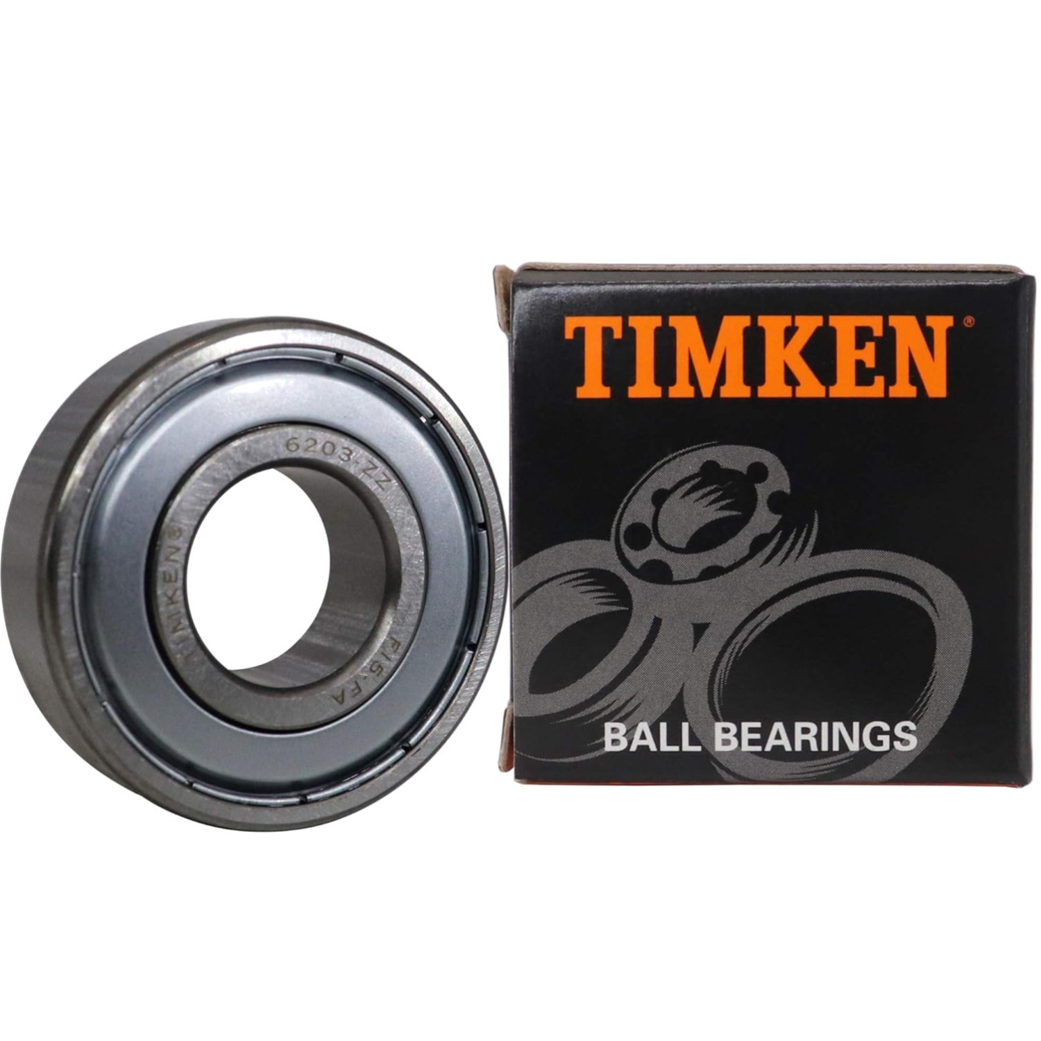 17x40x12mm Ball Bearings 2PCS Double Metal Seal Bearings
